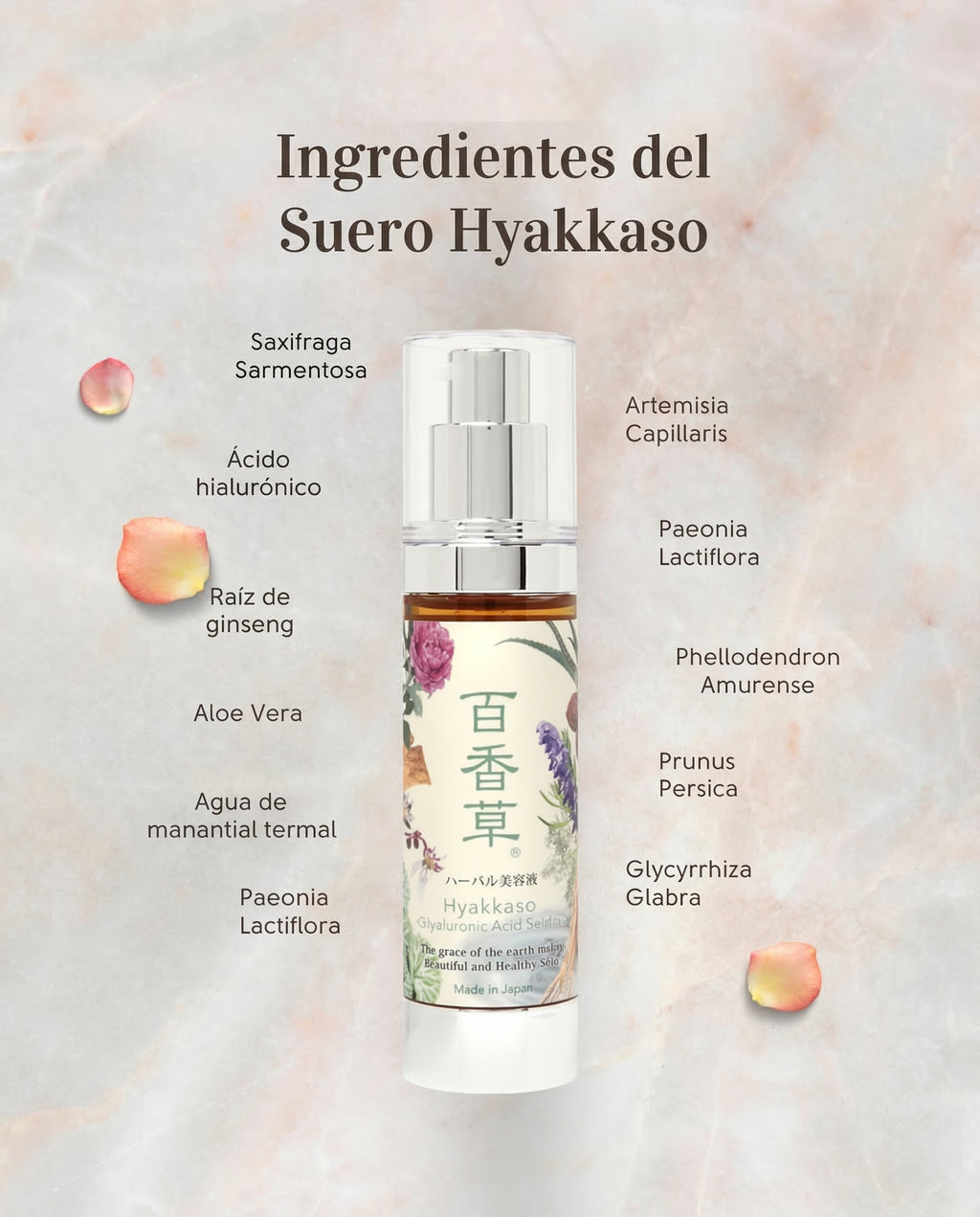 Hyakkaso Serum de Ácido Hialurónico 30 mL