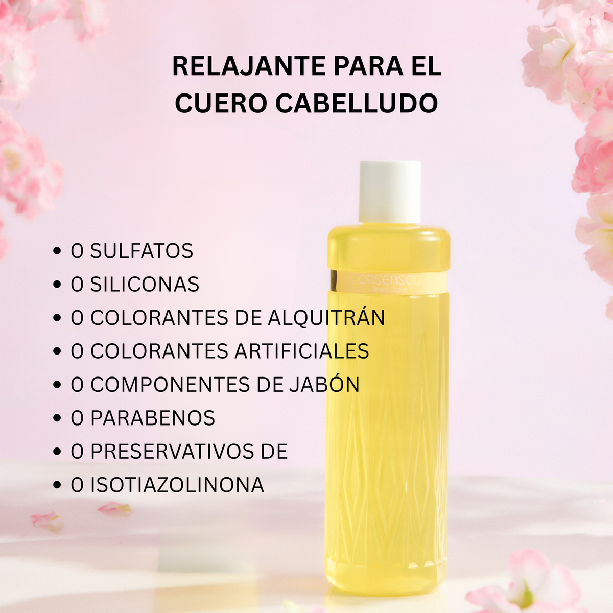 Shampoo Onsensou Kabosu Humectante y Reparador 300 mL
