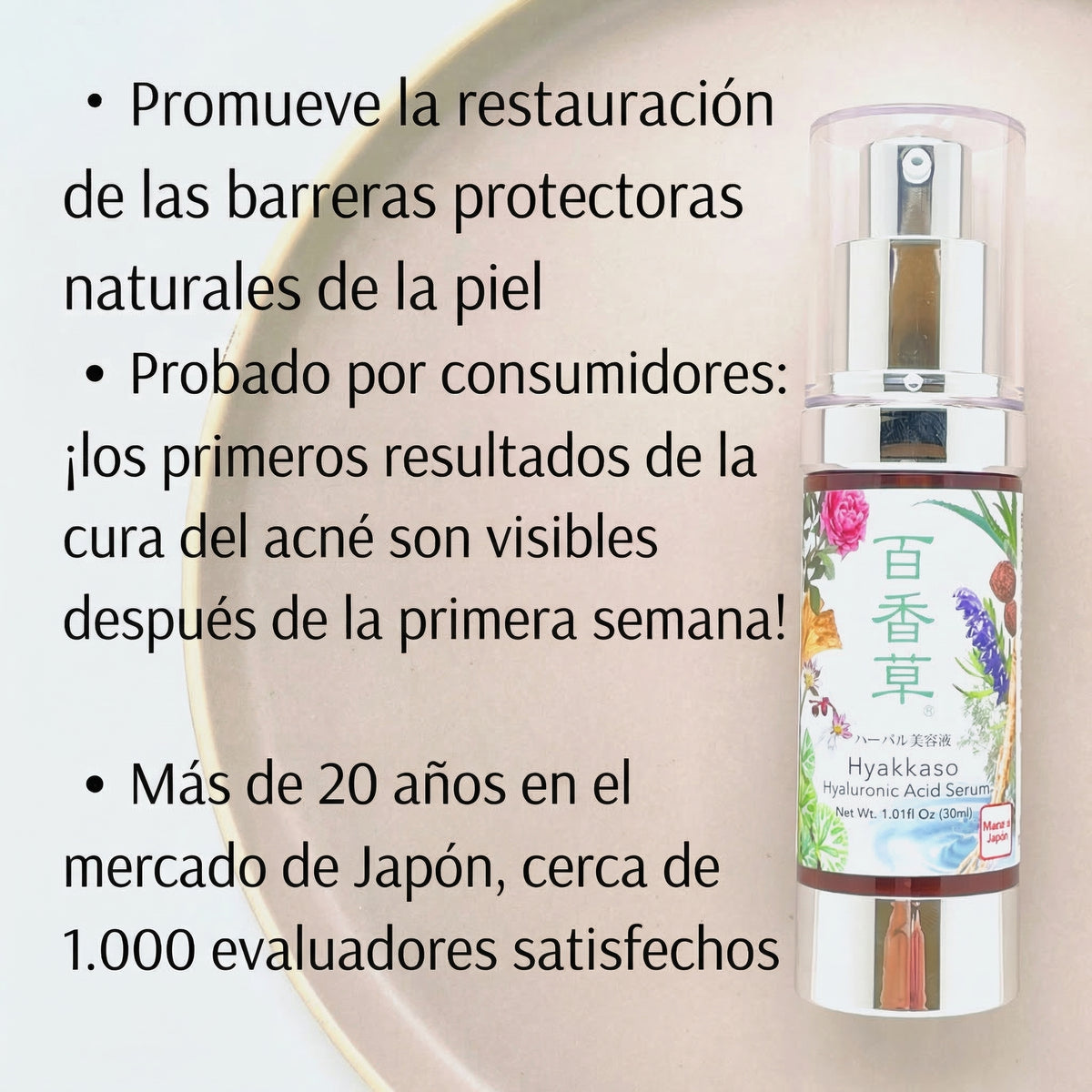 Hyakkaso Serum de Ácido Hialurónico 30 mL